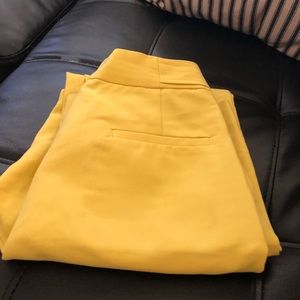 H&M Yellow Dress Pants